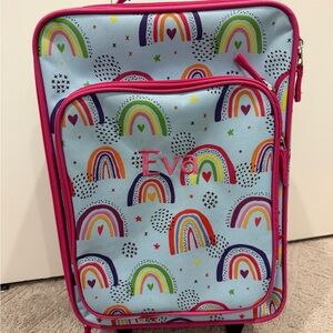 Colorful Rainbow Kids Luggage (Rolling)